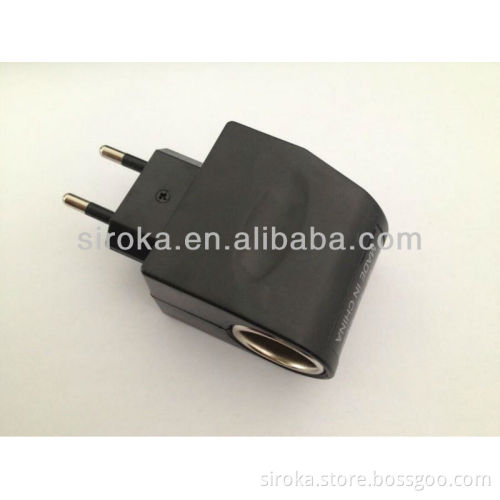 Universal AC/DC power adapter to female DC cigarette lighter Output 12V 500mA
